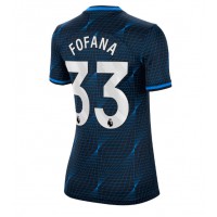 Echipament fotbal Chelsea Wesley Fofana #33 Tricou Deplasare 2023-24 pentru femei maneca scurta